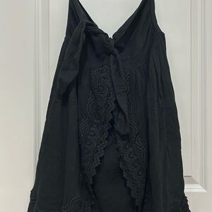 Free People- Strapless Tie Dress